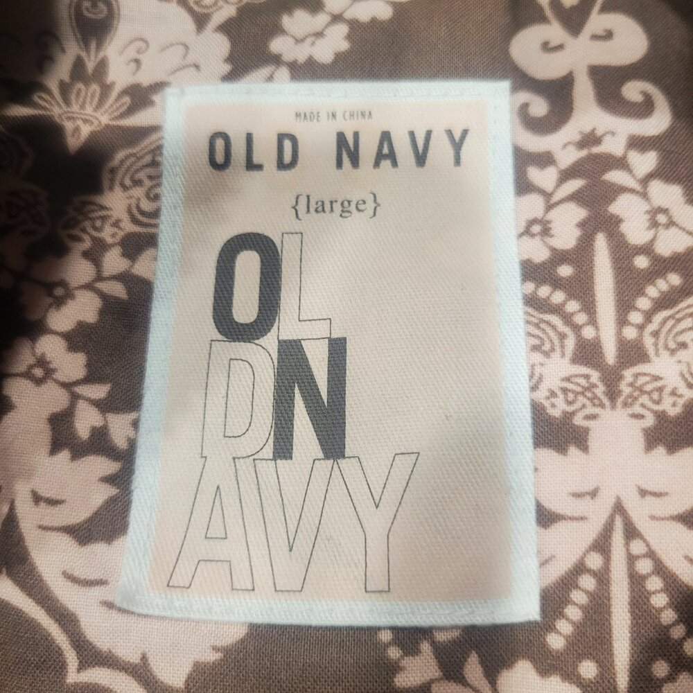 Old Navy Retro Puffer Women's Vest - Size L - Picture 9 of 12